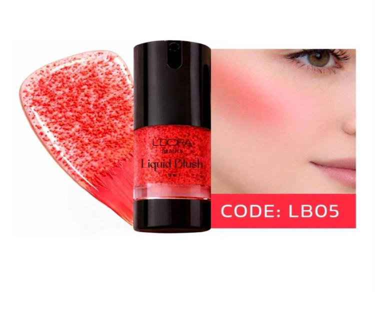 رژگونه مایع کد LB 05 مناسب انواع پوست