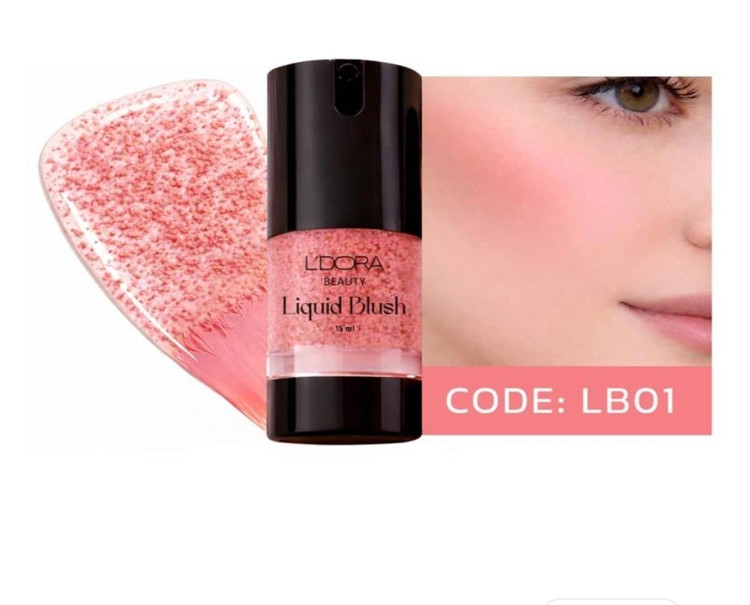 رژگونه مایع کد LB 01 مناسب انواع پوست