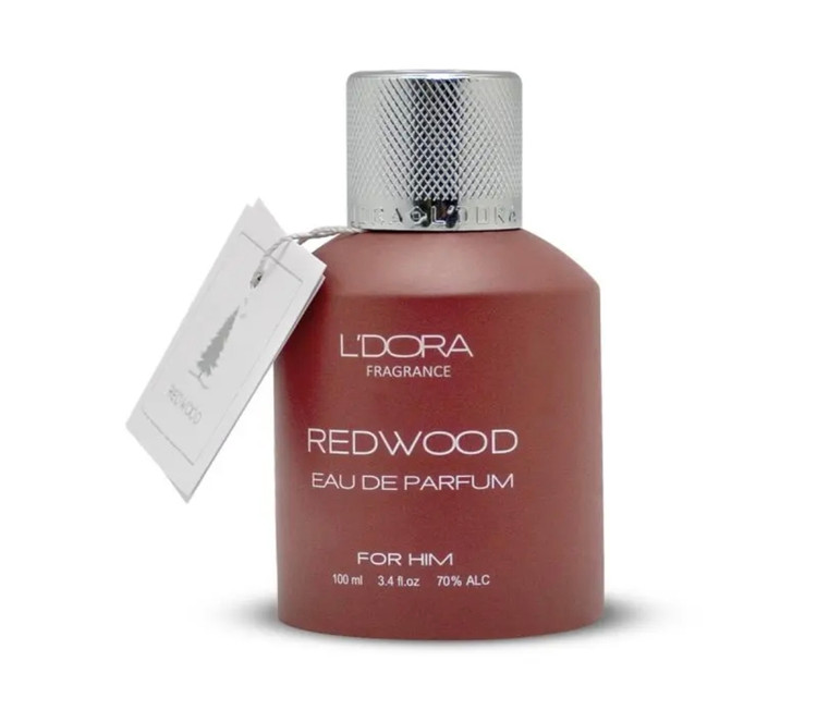 تستر ادوپرفیوم مردانه مدل REDWOOD لدورا فرگرنس 2 میلی لیتر